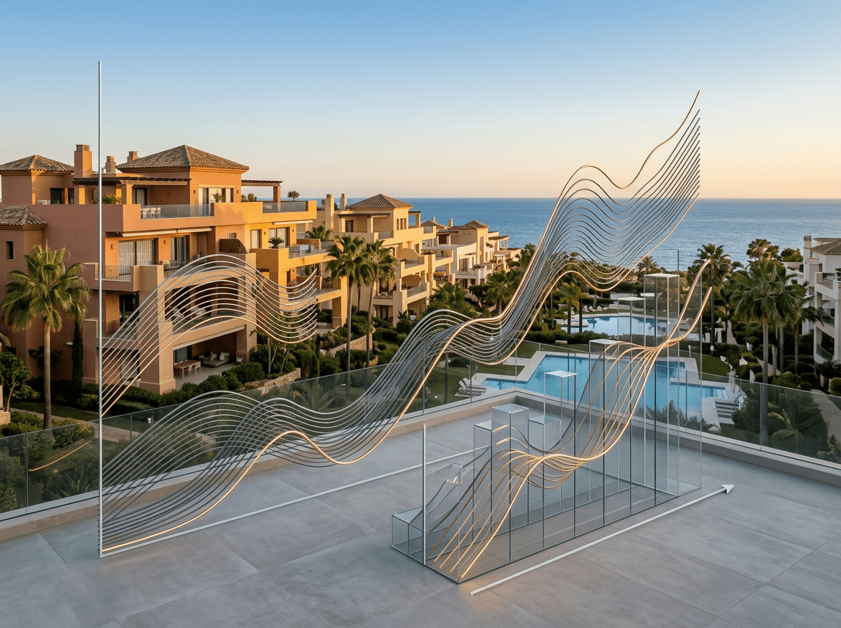 Darstellung Immobilienpreise Costa del Sol 2026 – Marktentwicklung und Preistrend Marbella