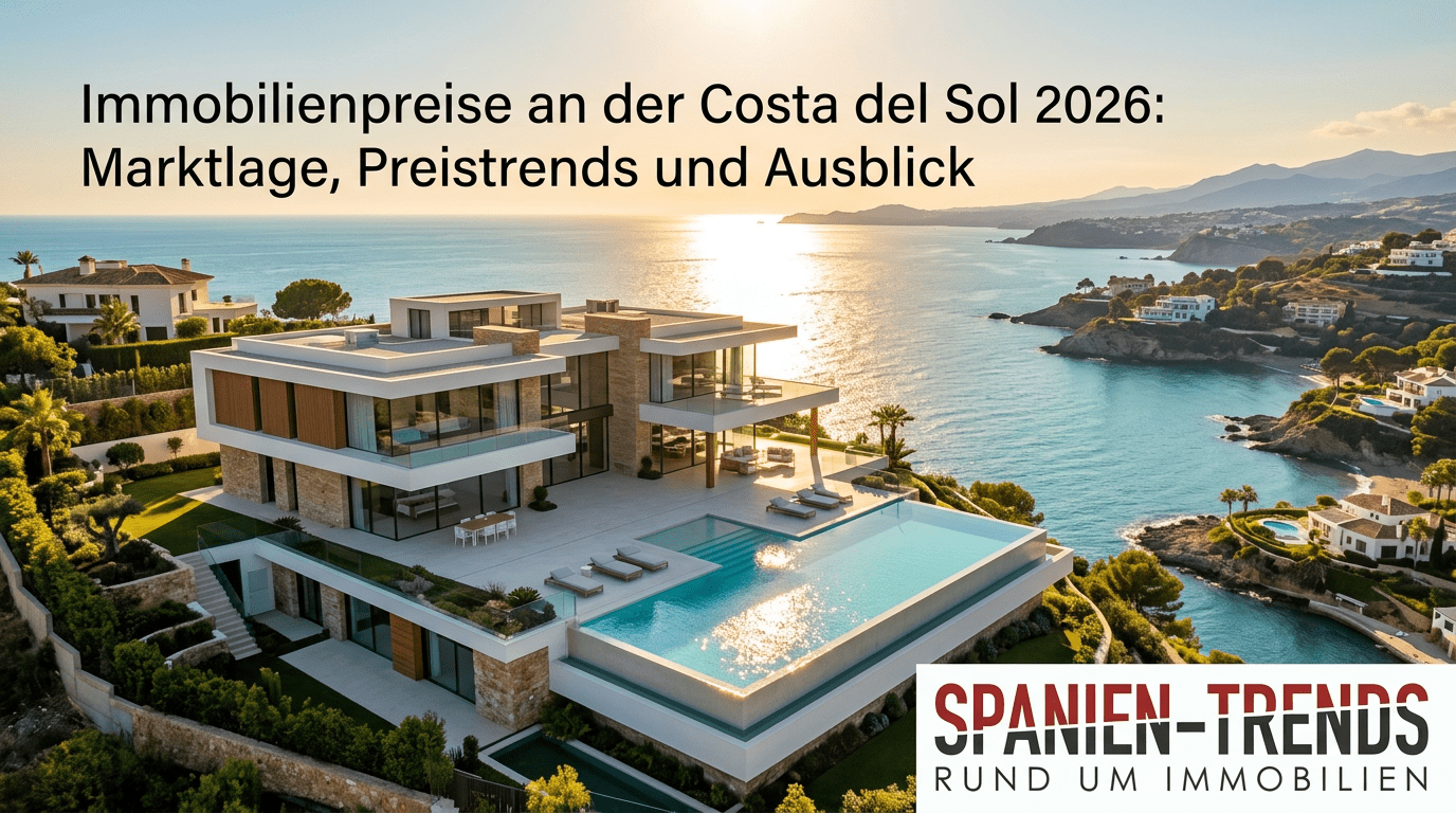 Luxusvilla mit Infinity-Pool und Meerblick an der Costa del Sol – Immobilienpreise Marbella 2026