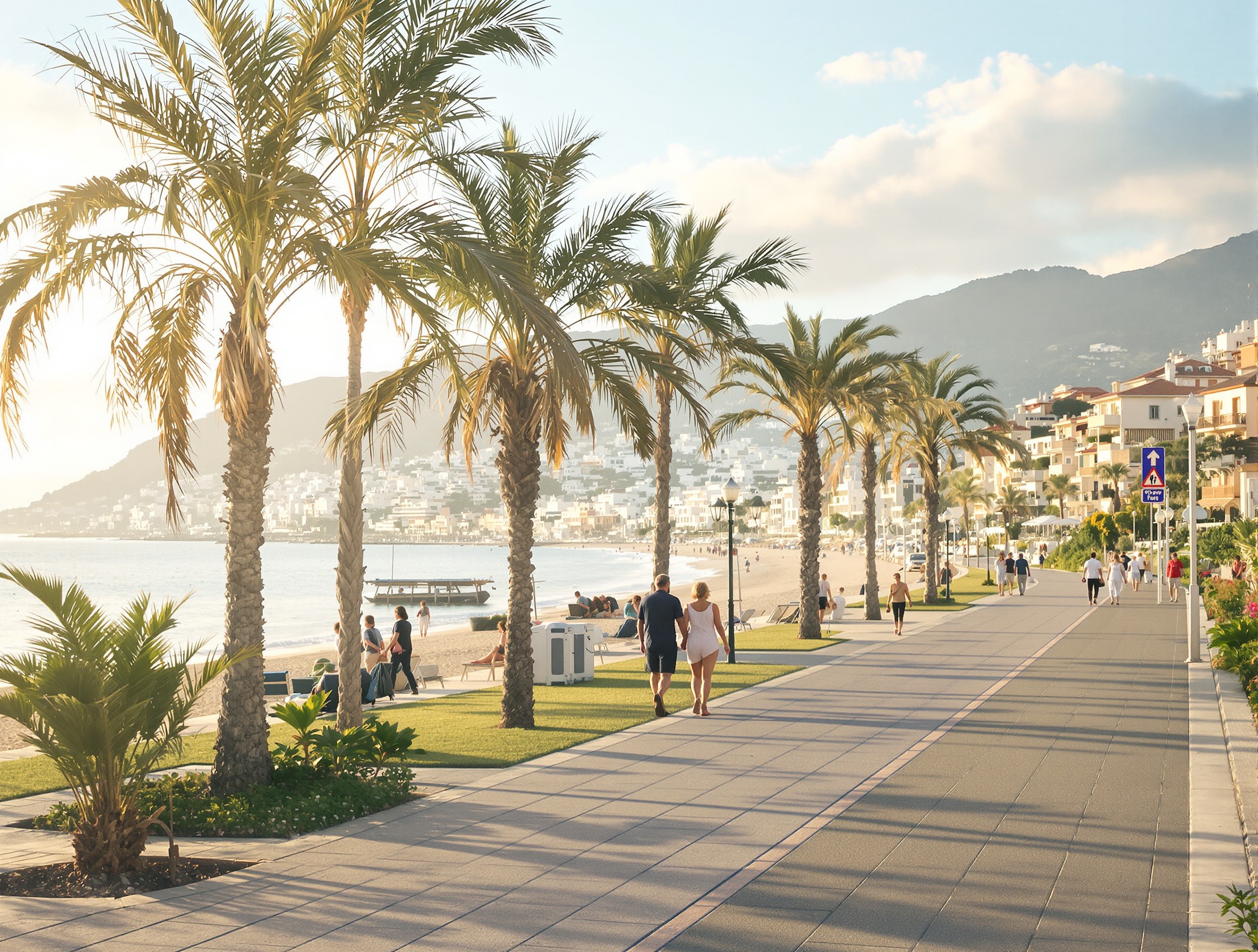 Deutsches Paar am Meer in Südspanien — Auswandern und Immobilien kaufen in Spanien