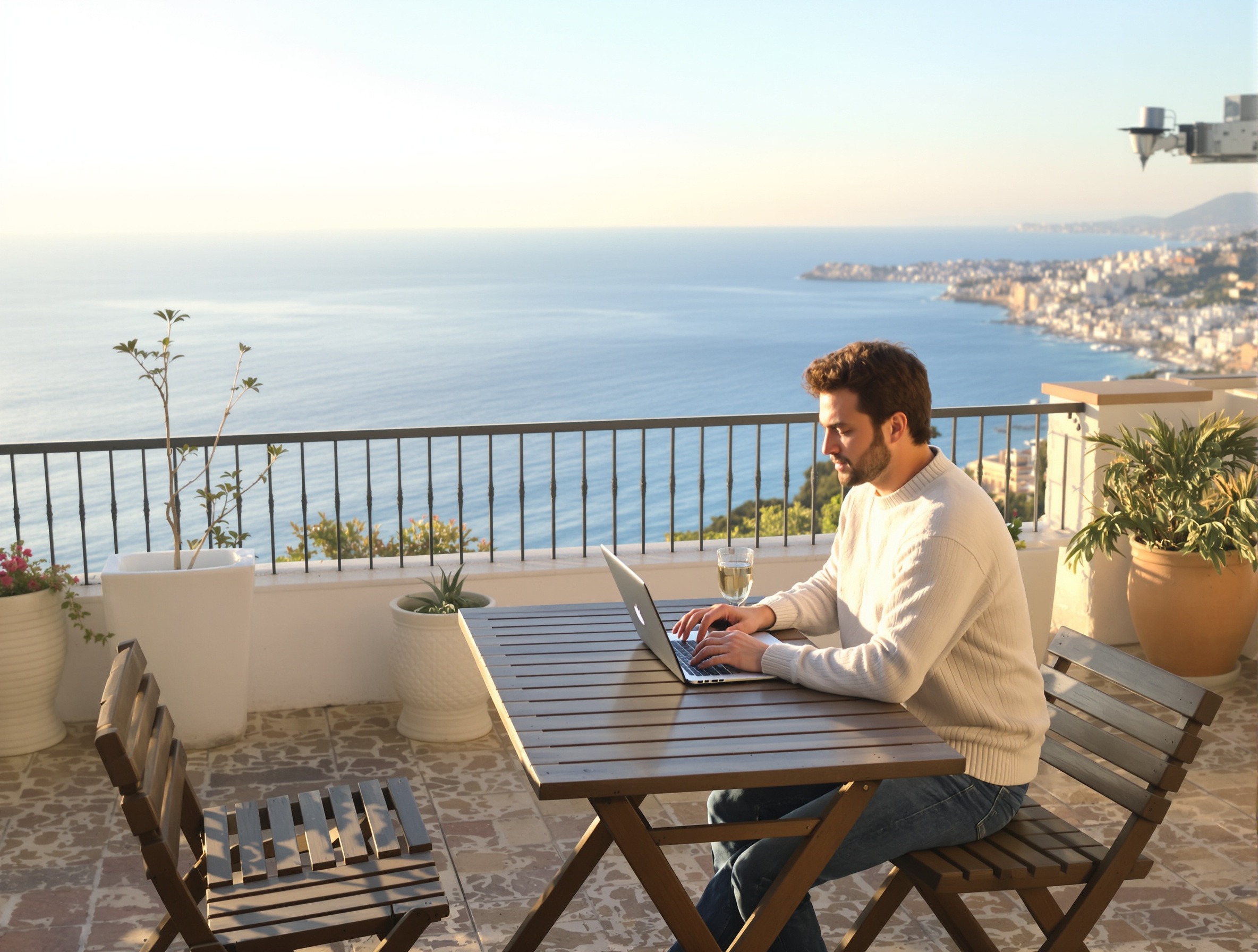 Remote Worker an der Costa del Sol — Málaga als Standort für digitale Nomaden und Immobilienkäufer