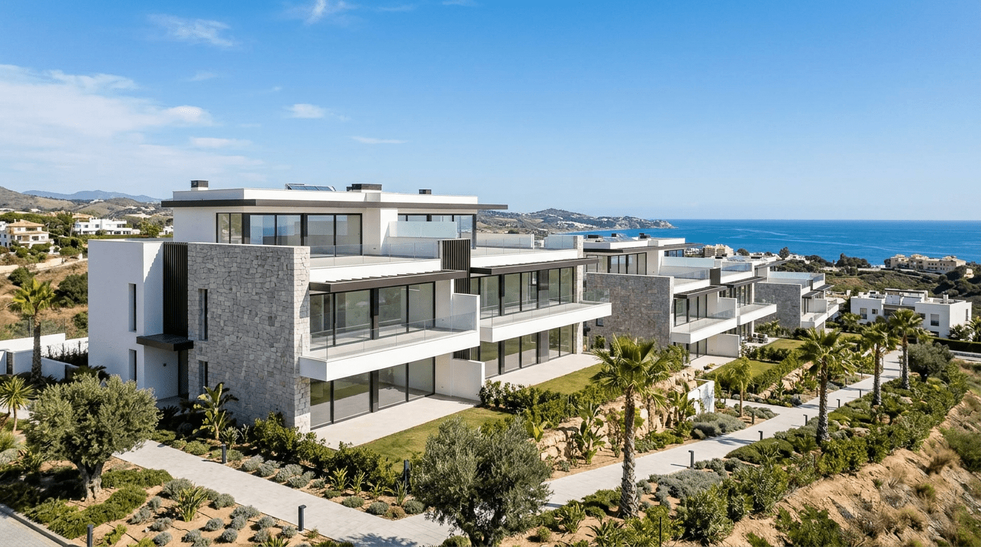Neubau in Spanien kaufen – modernes Off-Plan-Projekt an der Costa del Sol 2026