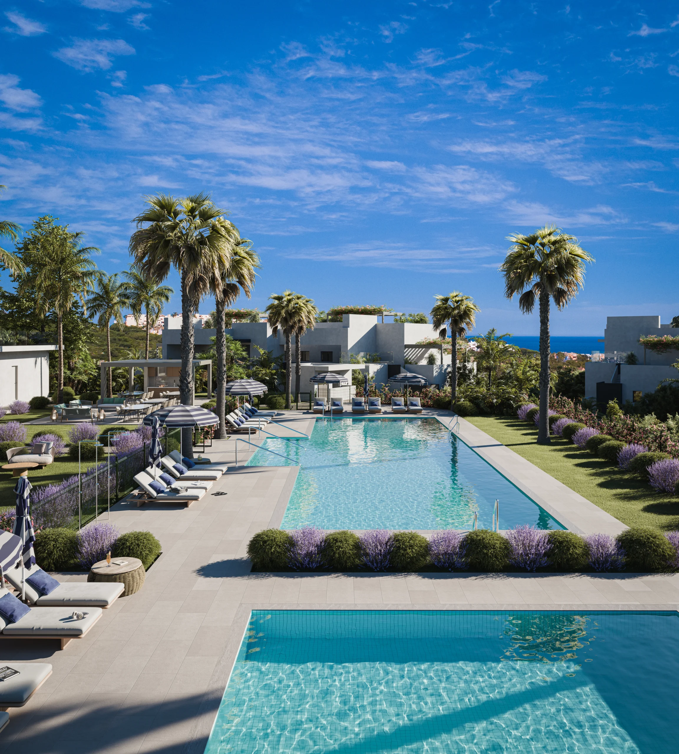 Costa del Sol vs. Côte d'Azur: Immobilien-Marktvergleich 2026 3 Moderne Luxusvilla mit Infinity-Pool und Meerblick an der Costa del Sol bei Marbella