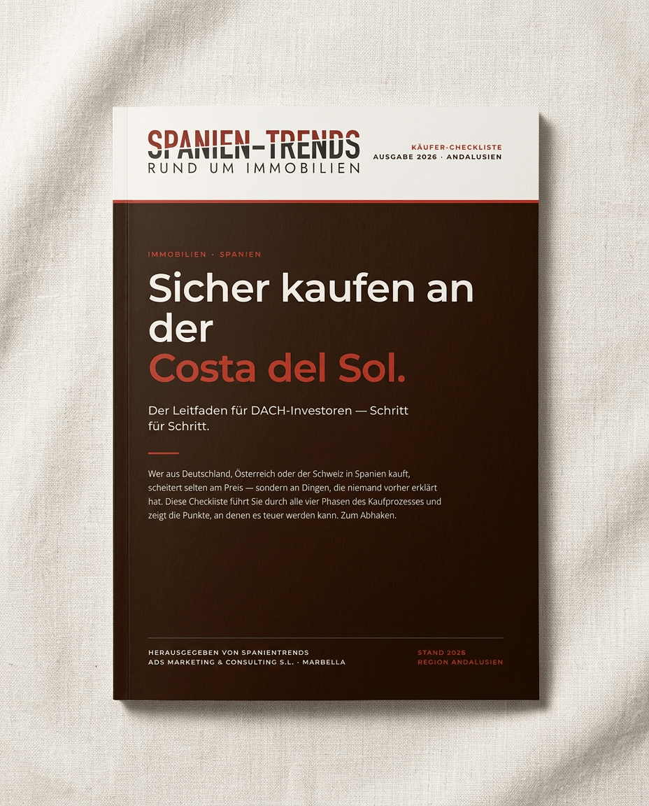 Käufer-Checkliste Spanien 2026 – Sicher kaufen an der Costa del Sol