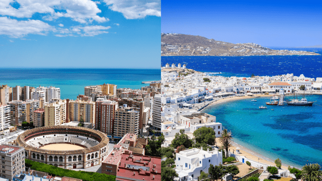 Vergleich der Immobilienmärkte Costa del Sol und Griechenland 2026