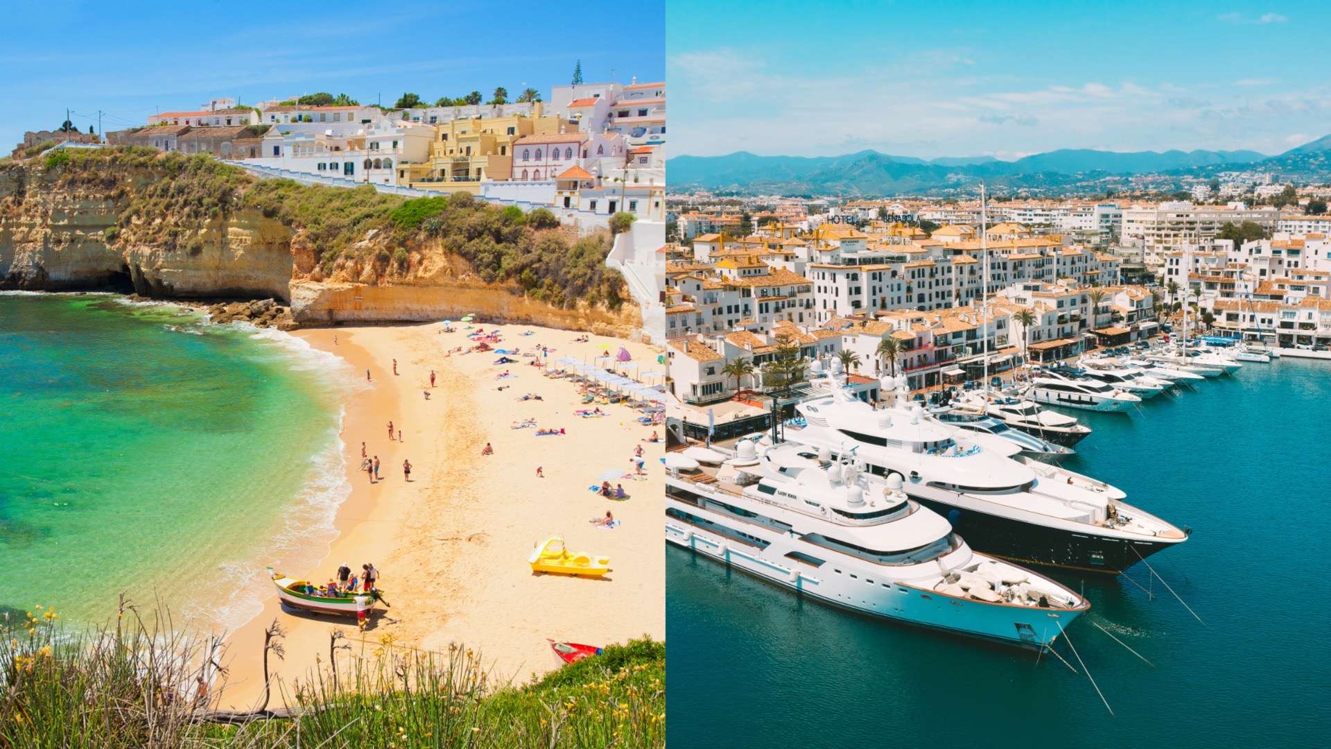 Costa del Sol und Algarve im Vergleich – Immobilienmarkt 2026